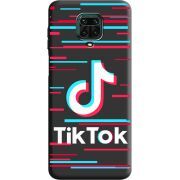 Черный чехол BoxFace Xiaomi Redmi Note 9S Tik Tok