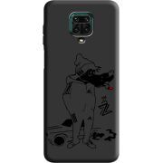 Черный чехол BoxFace Xiaomi Redmi Note 9 Pro / 9 Pro Max 