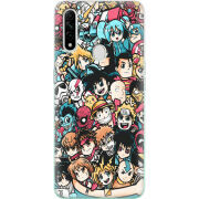 Чехол BoxFace OPPO A31 Anime Stickers