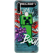 Чехол BoxFace OPPO A31 Minecraft Graffiti