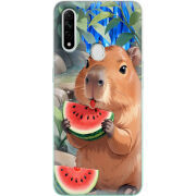 Чехол BoxFace OPPO A31 Капібара з кавуном