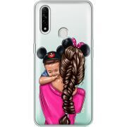 Прозрачный чехол BoxFace OPPO A31 Mouse Mommy