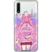 Прозрачный чехол BoxFace OPPO A31 Wiked Lady