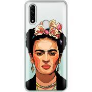 Прозрачный чехол BoxFace OPPO A31 Фрида Кало