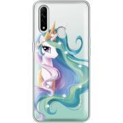 Чехол со стразами OPPO A31 Unicorn Queen