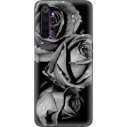 Чехол BoxFace Realme 6 Pro Black and White Roses