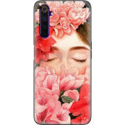 Чехол BoxFace Realme 6 Pro Girl in Flowers