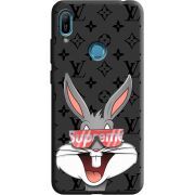 Черный чехол Uprint Huawei Y6 Prime 2019 looney bunny