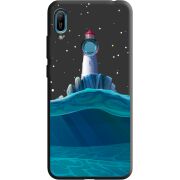 Черный чехол Uprint Huawei Y6 Prime 2019 Lighthouse