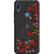 Черный чехол Uprint Huawei Y6 Prime 2019 3D Ukrainian Muse