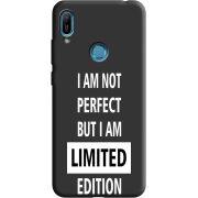 Черный чехол Uprint Huawei Y6 Prime 2019 Limited Edition