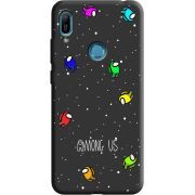 Черный чехол Uprint Huawei Y6 Prime 2019 Among Us Invisible