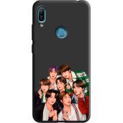 Черный чехол Uprint Huawei Y6 Prime 2019 BTS