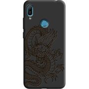 Черный чехол Uprint Huawei Y6 Prime 2019 Chinese Dragon
