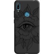 Черный чехол Uprint Huawei Y6 Prime 2019 Eye