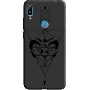 Черный чехол Uprint Huawei Y6 Prime 2019 