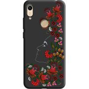 Черный чехол BoxFace Honor 8A 3D Ukrainian Muse
