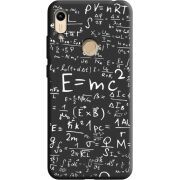 Черный чехол BoxFace Honor 8A E=mc2