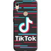 Черный чехол BoxFace Honor 8A Tik Tok