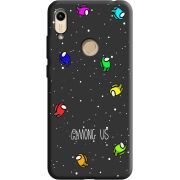 Черный чехол BoxFace Honor 8A Among Us Invisible