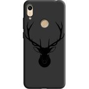 Черный чехол BoxFace Honor 8A Deer