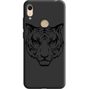 Черный чехол BoxFace Honor 8A Tiger