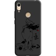 Черный чехол BoxFace Honor 8A 