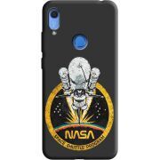 Черный чехол BoxFace Huawei Y6s NASA Spaceship