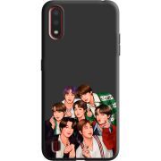 Черный чехол BoxFace Samsung A015 Galaxy A01 BTS
