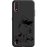 Черный чехол BoxFace Samsung A015 Galaxy A01 