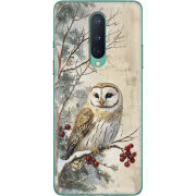 Чехол BoxFace OnePlus 8 Christmas Owl