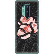 Чехол BoxFace OnePlus 8 Pro Snake Rose
