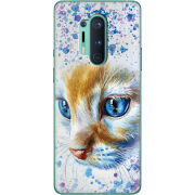 Чехол BoxFace OnePlus 8 Pro Голубоглазый Кот