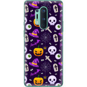 Чехол BoxFace OnePlus 8 Pro Halloween Purple Mood