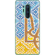 Чехол BoxFace OnePlus 8 Pro Тризуб Вишивка