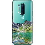 Прозрачный чехол BoxFace OnePlus 8 Pro Green Mountain