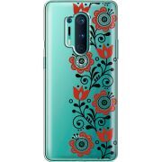 Прозрачный чехол BoxFace OnePlus 8 Pro Ethno Ornament