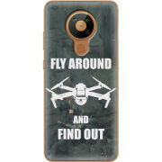 Чехол BoxFace Nokia 5.3 Дрон Fly Around