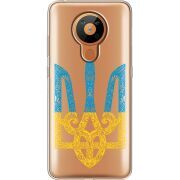Прозрачный чехол BoxFace Nokia 5.3 Gold Trident