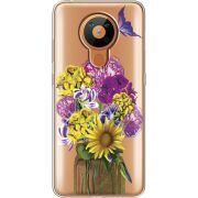 Прозрачный чехол BoxFace Nokia 5.3 My Bouquet