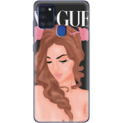 Чехол BoxFace Samsung Galaxy A21s (A217) Fashion Girl