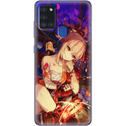 Чехол BoxFace Samsung Galaxy A21s (A217) Genshin Ёимия с огоньком