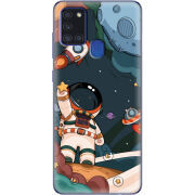 Чехол BoxFace Samsung Galaxy A21s (A217) Space Mission