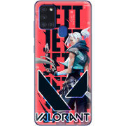 Чехол BoxFace Samsung Galaxy A21s (A217) Valorant Jett
