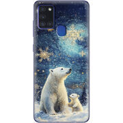 Чехол BoxFace Samsung Galaxy A21s (A217) Північні ведмеді