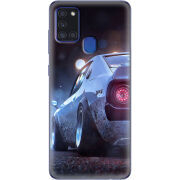 Чехол BoxFace Samsung Galaxy A21s (A217) Silver Car