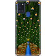 Чехол BoxFace Samsung Galaxy A21s (A217) Peacocks Tail