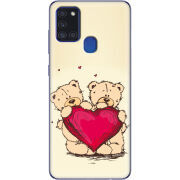 Чехол BoxFace Samsung Galaxy A21s (A217) Teddy Bear Love