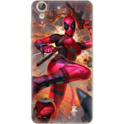 Чехол Uprint Huawei Y6 2 Woman Deadpool