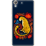 Чехол Uprint Huawei Y6 2 Petrykivka Leopard
